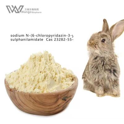 Antibacterial Sulfachloropyridazine Sodium Cas 23282-55-5 Yellow Powder