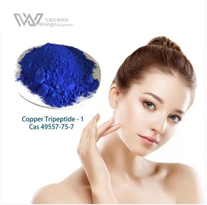 kualitas  Copper tripeptide -1 99% 3000 usd/kg Boost Skin Cell Regeneration with Copper Tripeptide-1 Anti Aging Powder and Cytochrome c Oxidase pabrik