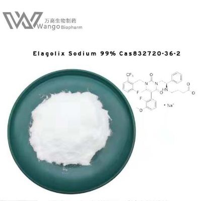 99% API Bahan Farmasi Aktif Elagolix Sodium 832720-36-2