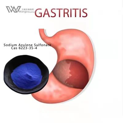 Sodium Guaiazulene Sulfonate 99% untuk Antiflogosis Cas 6223-35-4 dari Tanaman Alam Ekstrak dengan konsentrasi tinggi