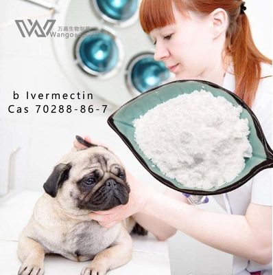 USP36 Bubuk Ivermectin Murni, Agen Anti Parasit Mk933 Untuk Hewan Peliharaan Dan Dokter Hewan