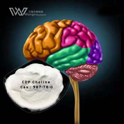 kualitas CDP Choline Supplement untuk Pemulihan Otak Setelah Operasi Bahan Baku Medis Pengiriman Cepat CAS 987-78-0 pabrik
